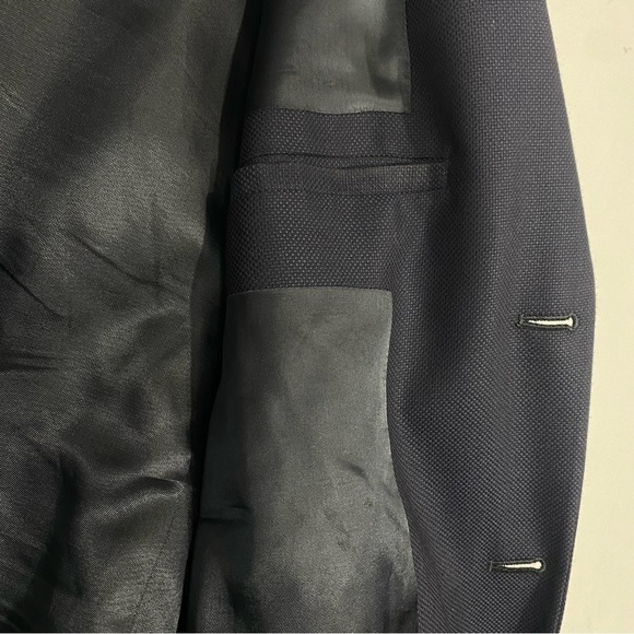 COS Navy Slim Fit Blazer - Picture 6 of 12